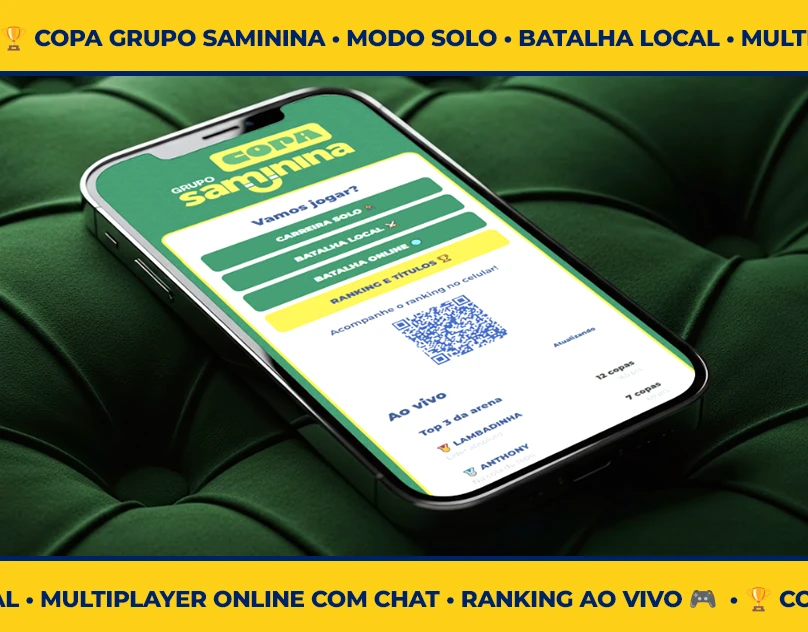 Capa do projeto Copa Grupo Saminina